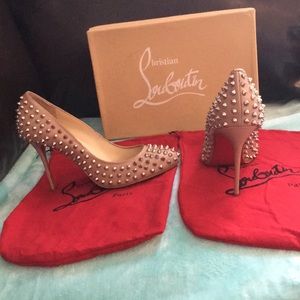 👠 CHRISTIAN LOUBOUTIN 👠
 Fifi Spikes 100 Pumps
